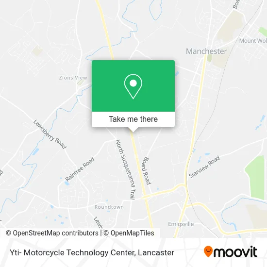 Yti- Motorcycle Technology Center map