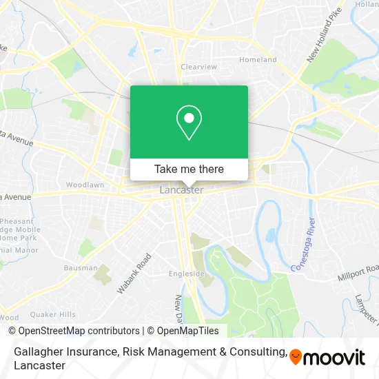Gallagher Insurance, Risk Management & Consulting map