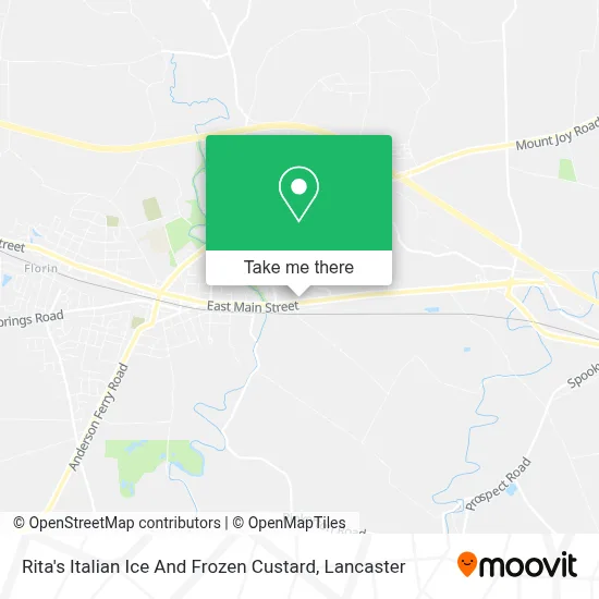 Rita's Italian Ice And Frozen Custard map