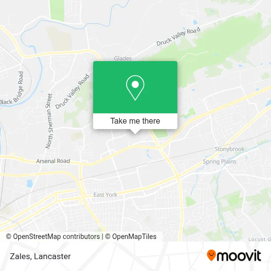 Zales map