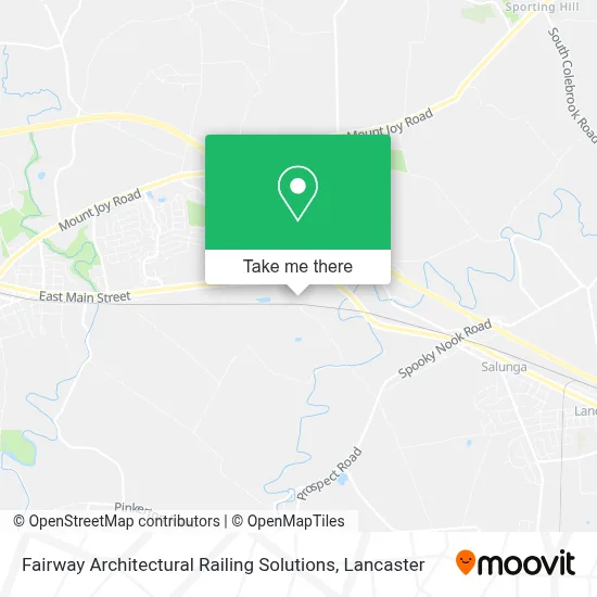 Fairway Architectural Railing Solutions map