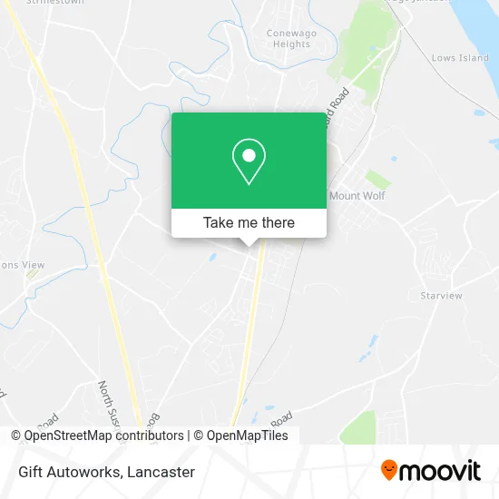 Gift Autoworks map