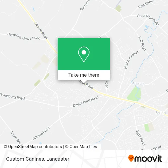 Custom Canines map