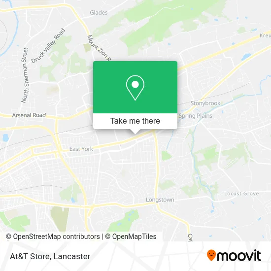 At&T Store map