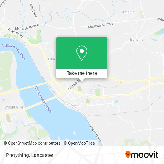 Pretything map