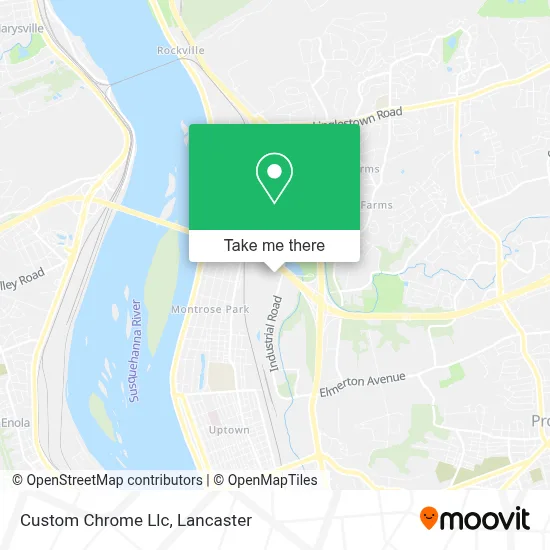 Custom Chrome Llc map