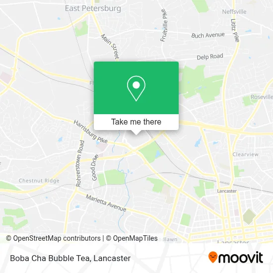 Boba Cha Bubble Tea map