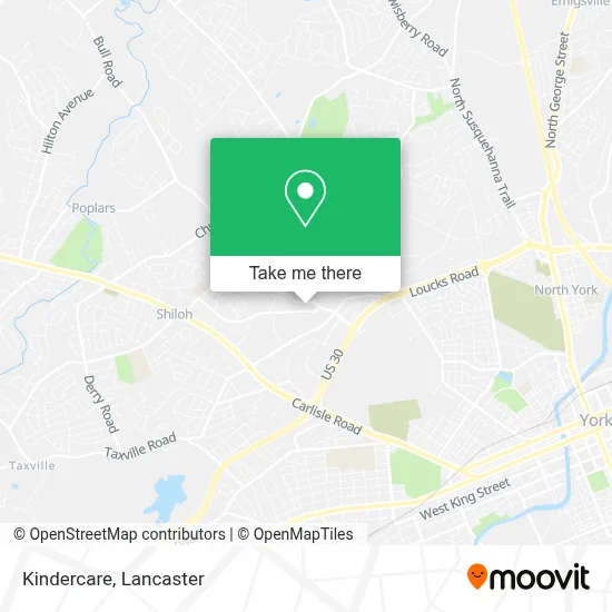 Kindercare map