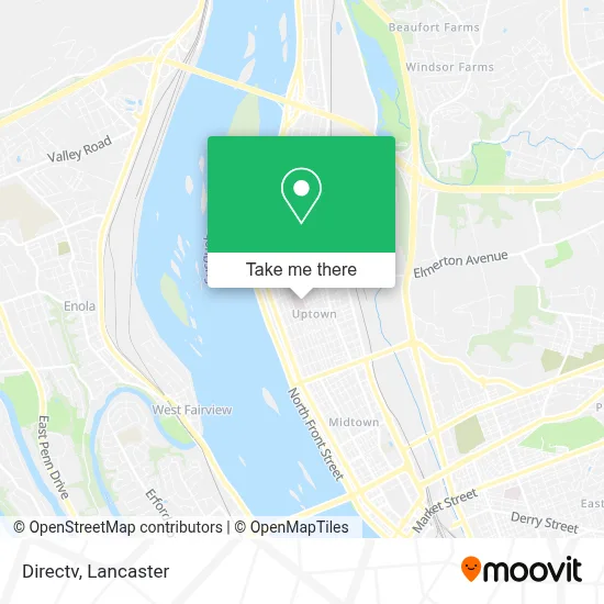 Directv map