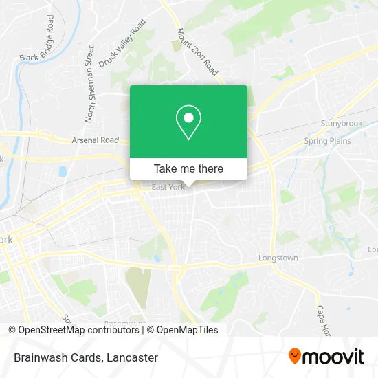 Brainwash Cards map
