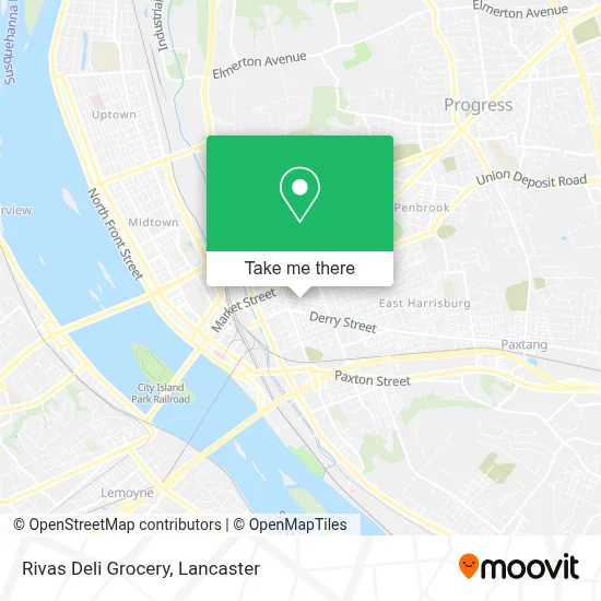 Rivas Deli Grocery map
