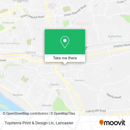 Topitems Print & Design Llc map