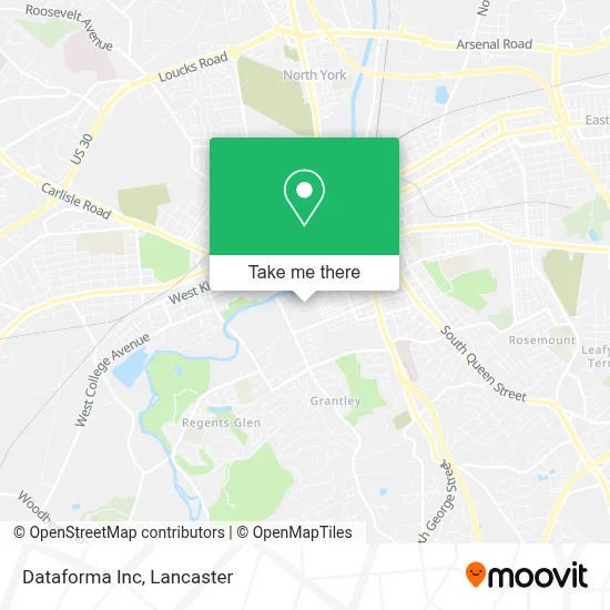 Dataforma Inc map