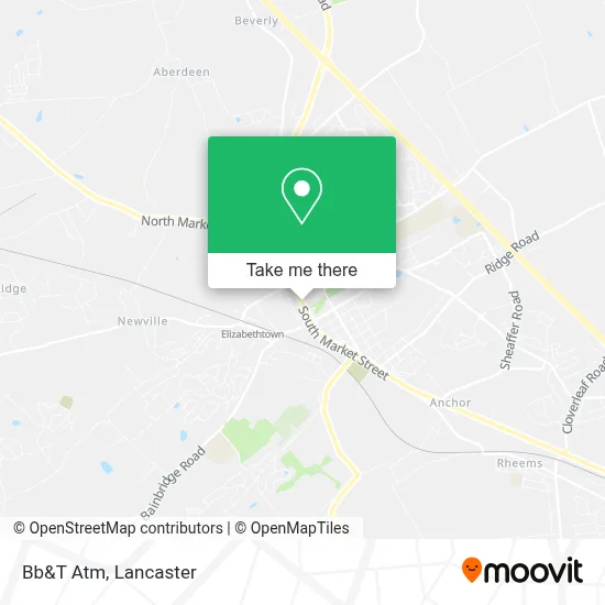 Bb&T Atm map
