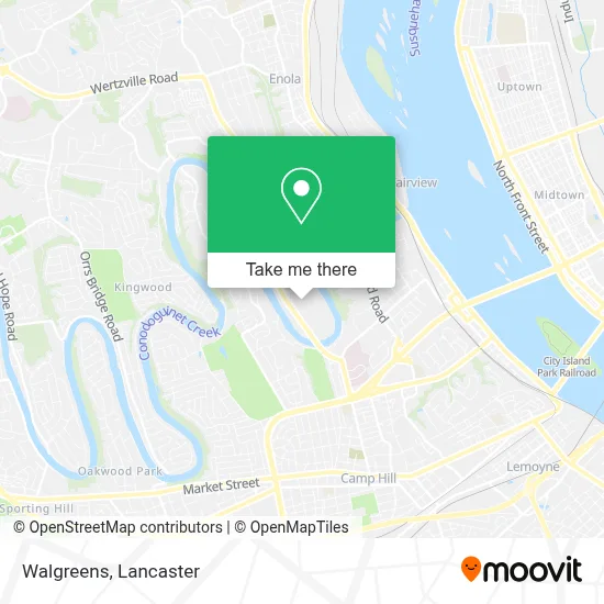 Walgreens map