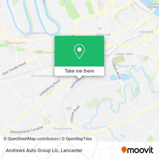Andrews Auto Group Llc map