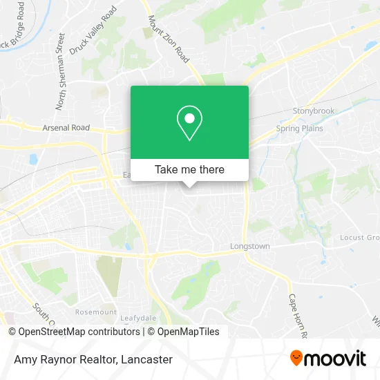 Amy Raynor Realtor map