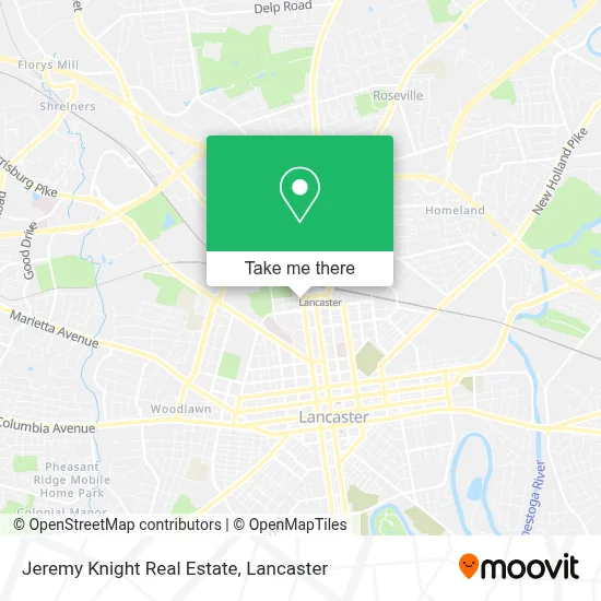 Jeremy Knight Real Estate map