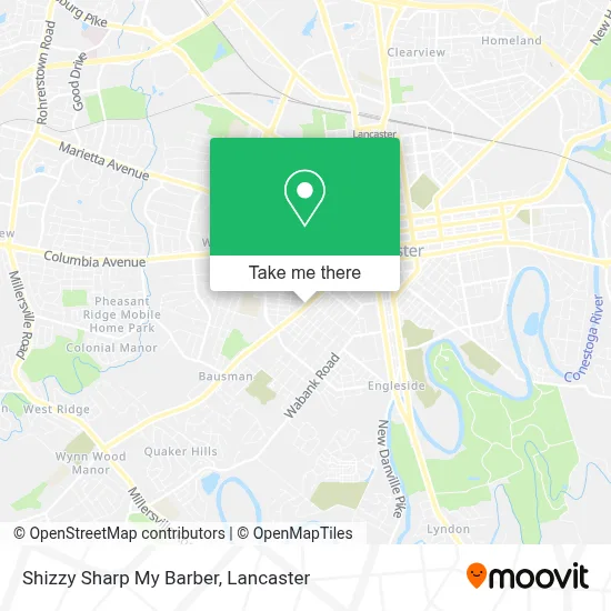 Shizzy Sharp My Barber map