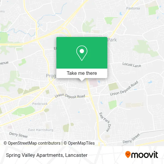 Spring Valley Apartments map
