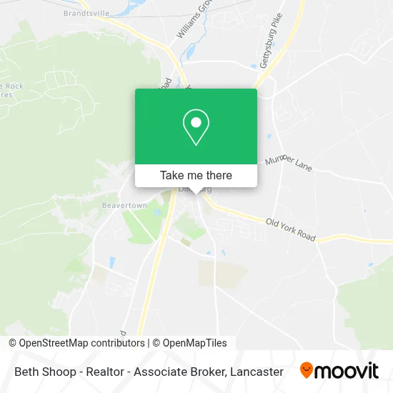 Beth Shoop - Realtor - Associate Broker map