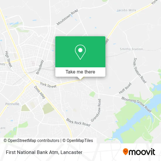 First National Bank Atm map