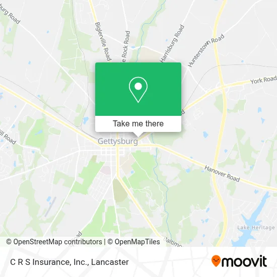 C R S Insurance, Inc. map