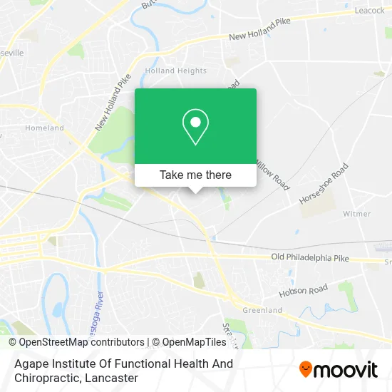 Agape Institute Of Functional Health And Chiropractic map