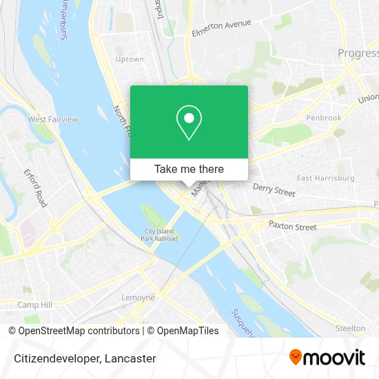 Citizendeveloper map
