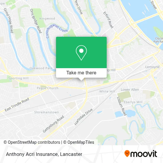 Anthony Acri Insurance map