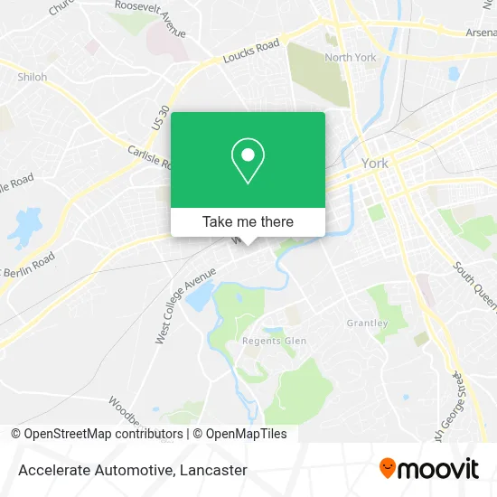 Accelerate Automotive map
