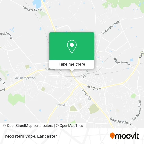 Modsters Vape map