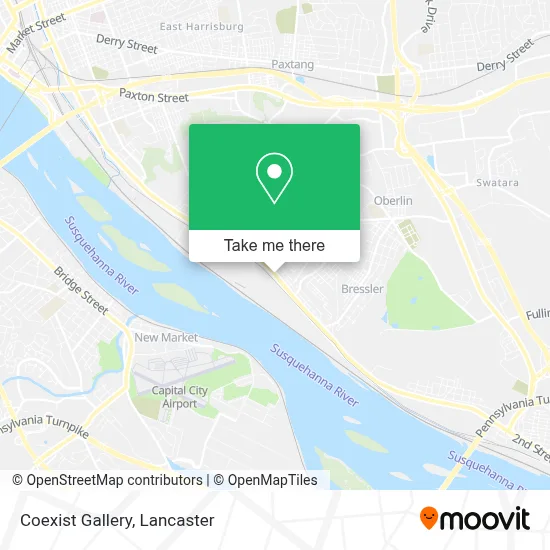Coexist Gallery map