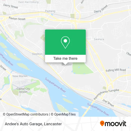Andee's Auto Garage map