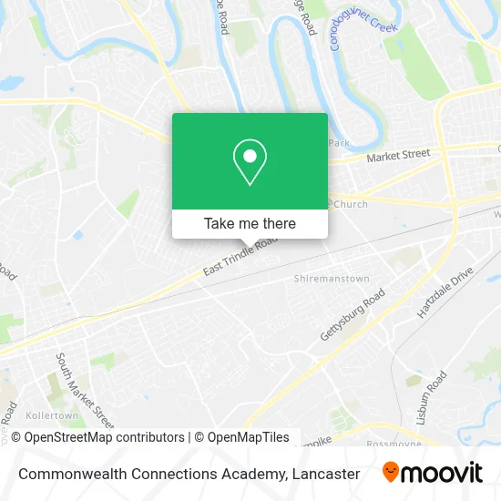 Commonwealth Connections Academy map