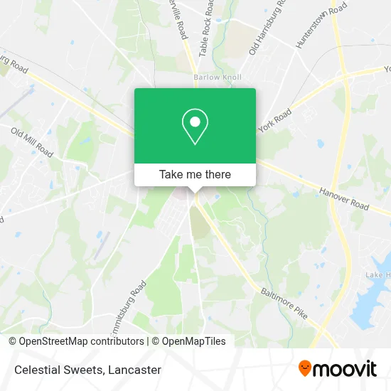 Celestial Sweets map