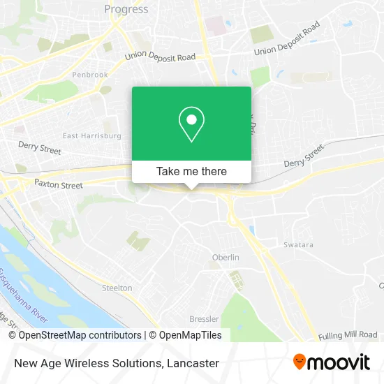 New Age Wireless Solutions map