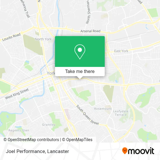 Joel Performance map