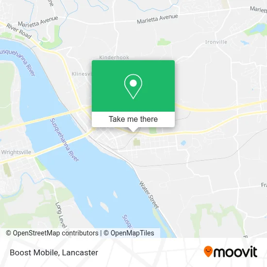 Boost Mobile map
