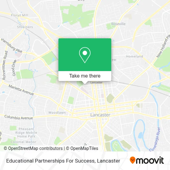 Educational Partnerships For Success map