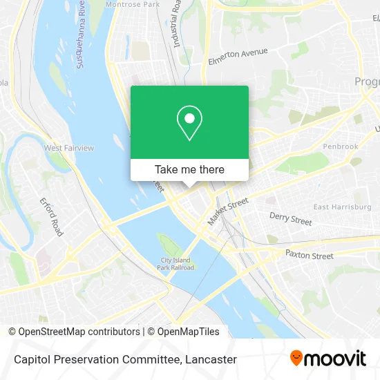 Capitol Preservation Committee map
