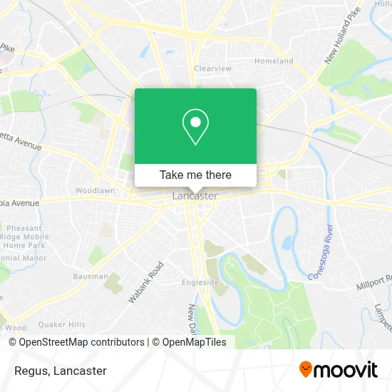Regus map