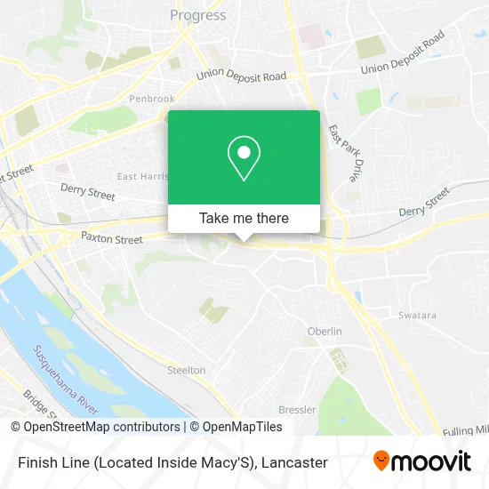 Finish Line (Located Inside Macy'S) map