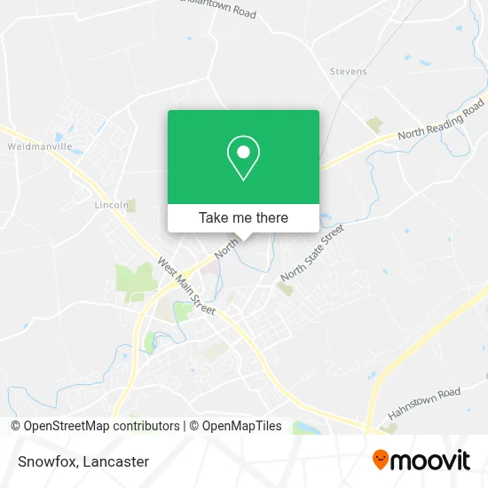 Snowfox map