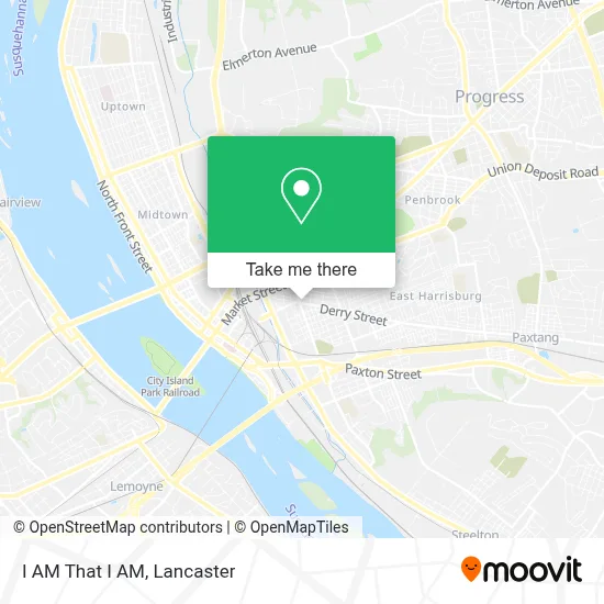 I AM That I AM map