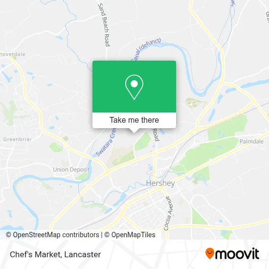 Chef's Market map