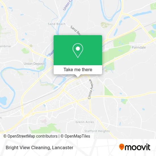 Bright View Cleaning map
