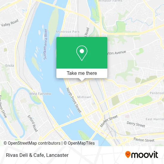 Rivas Deli & Cafe map
