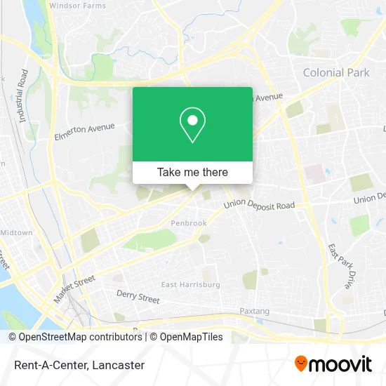 Rent-A-Center map