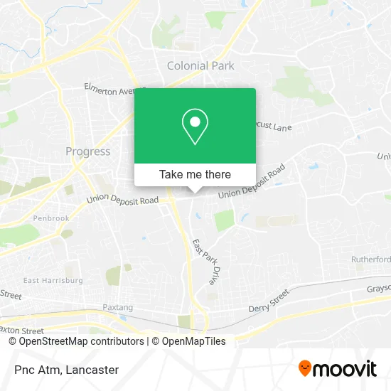 Pnc Atm map